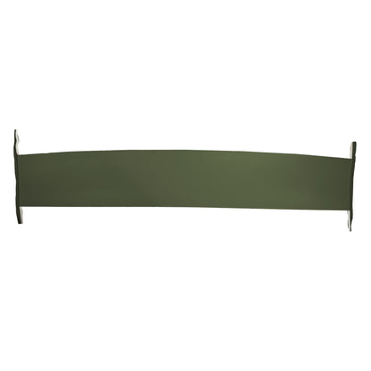71 DODGE/PLYMOUTH B-BODY HARDTOP PACKAGE TRAY W/O SPEAKER CUT-OUTS - GREEN