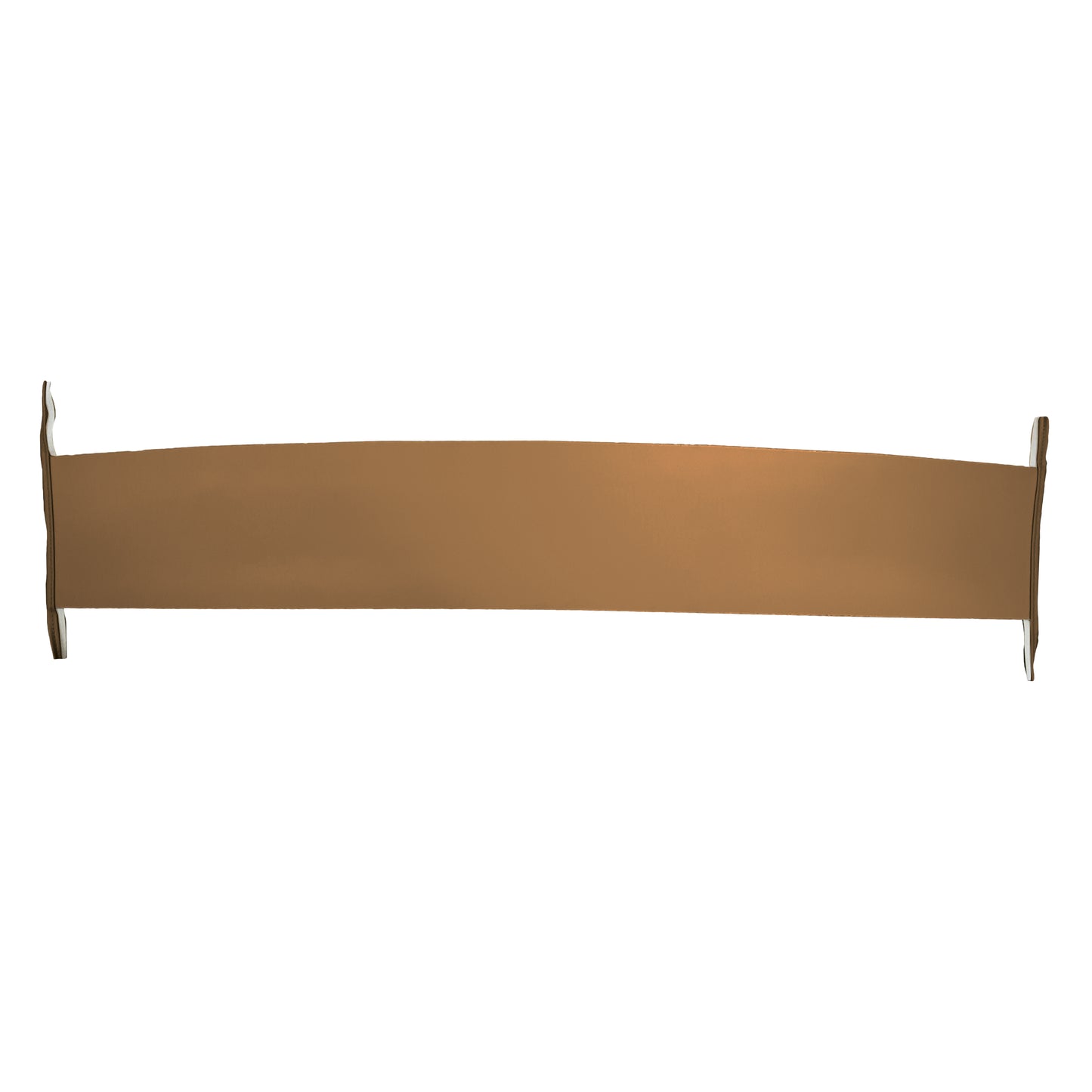 72 DODGE/PLYMOUTH B-BODY HARDTOP PACKAGE TRAY W/O SPEAKER CUT-OUTS - BROWN