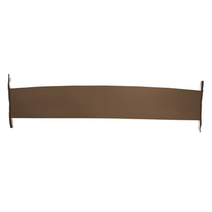 71 DODGE/PLYMOUTH B-BODY HARDTOP PACKAGE TRAY W/O SPEAKER CUT-OUTS - BROWN