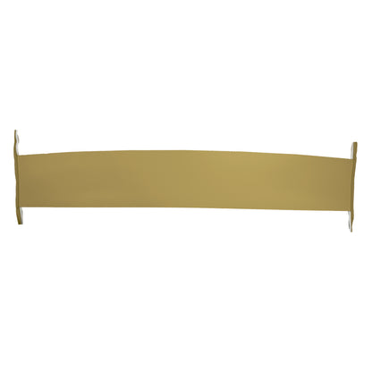 74 DODGE/PLYMOUTH B-BODY HARDTOP PACKAGE TRAY W/O SPEAKER CUT-OUTS - EMBER GOLD