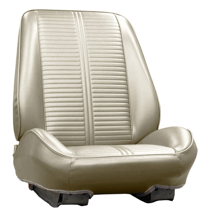 66 GTO/LEMANS RALLYE BUCKET SEAT UPHOLSTERY KIT - PARCHMENT