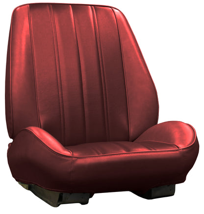 66 CHEVELLE/MALIBU/EL CAMINO RALLYE BUCKET SEAT UPHOLSTERY KIT - RED