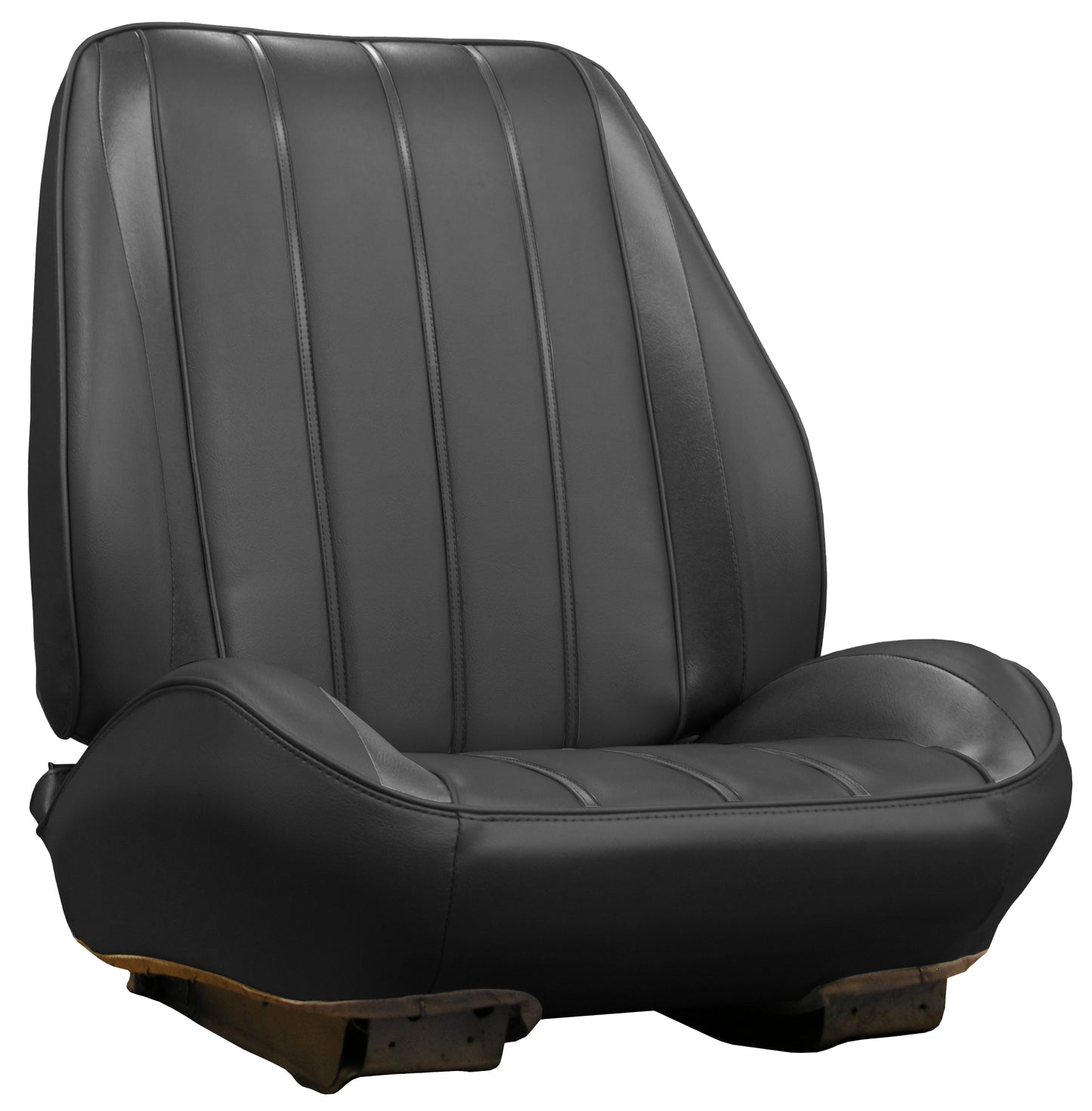 66 SKYLARK/GS RALLYE BUCKET SEAT UPHOLSTERY KIT - BLACK