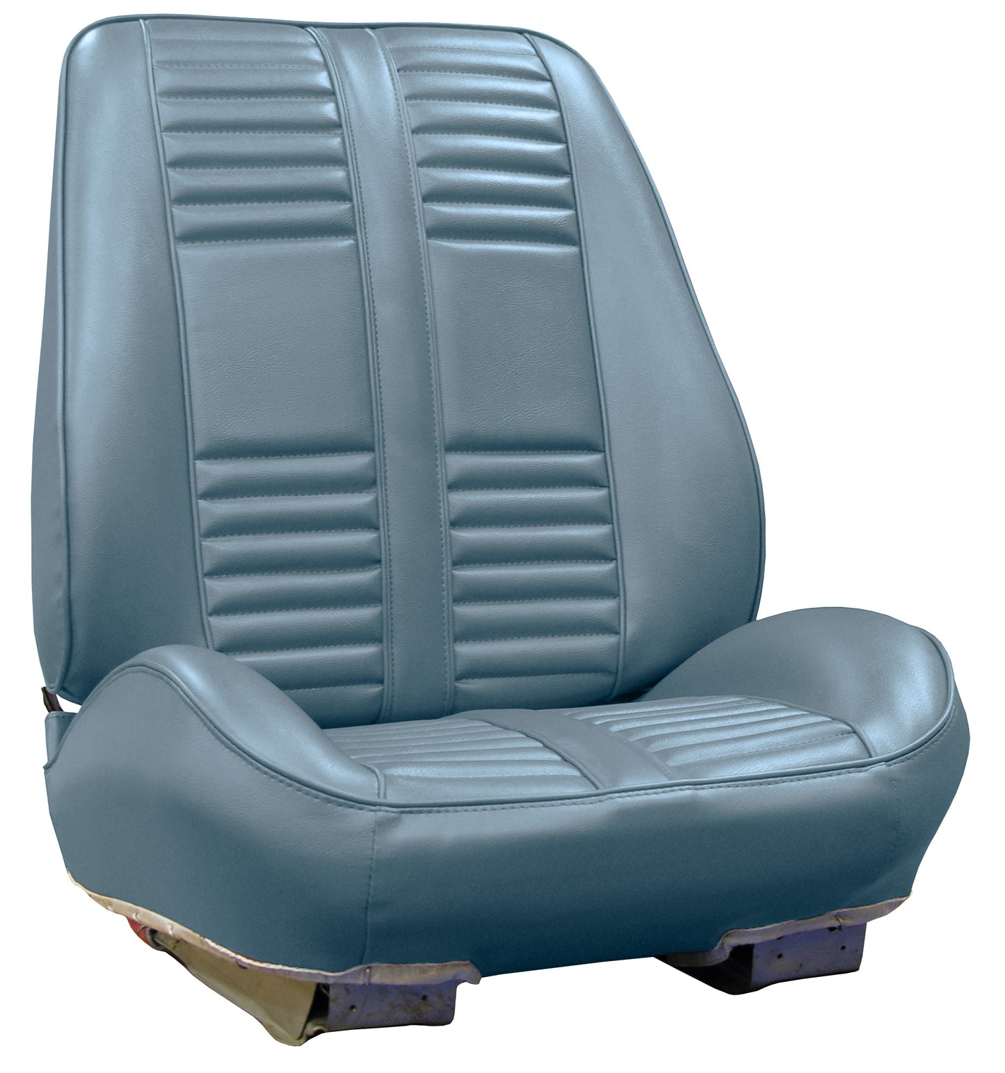 66 CUTLASS/442 HOLIDAY COUPE/CONVERTIBLE RALLYE BUCKET SEAT UPHOLSTERY KIT - BLUE