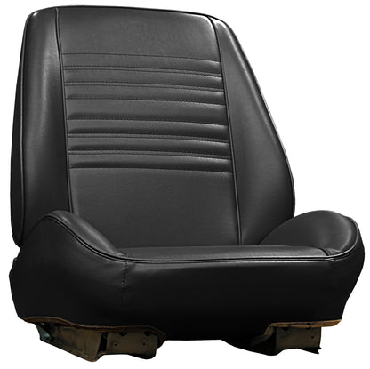 67 CHEVELLE/MALIBU/EL CAMINO RALLYE BUCKET SEAT UPHOLSTERY KIT - BLACK