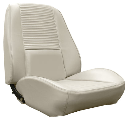 69 DART GT/GTS RALLYE BUCKET SEAT UPHOLSTERY KIT - PEARL WHITE