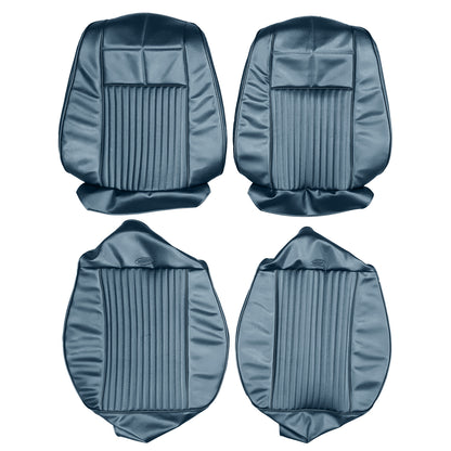 69 CORONET 500/RT/SUPERBEE RALLYE BUCKET SEAT UPHOLSTERY KIT - BLUE