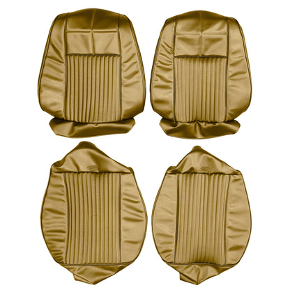 69 CORONET 500/RT/SUPERBEE RALLYE BUCKET SEAT UPHOLSTERY KIT - SADDLE