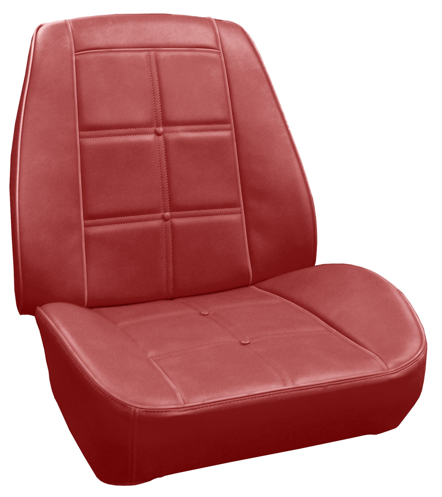 69 CHARGER RALLYE BUCKET SEAT UPHOLSTERY KIT - RED