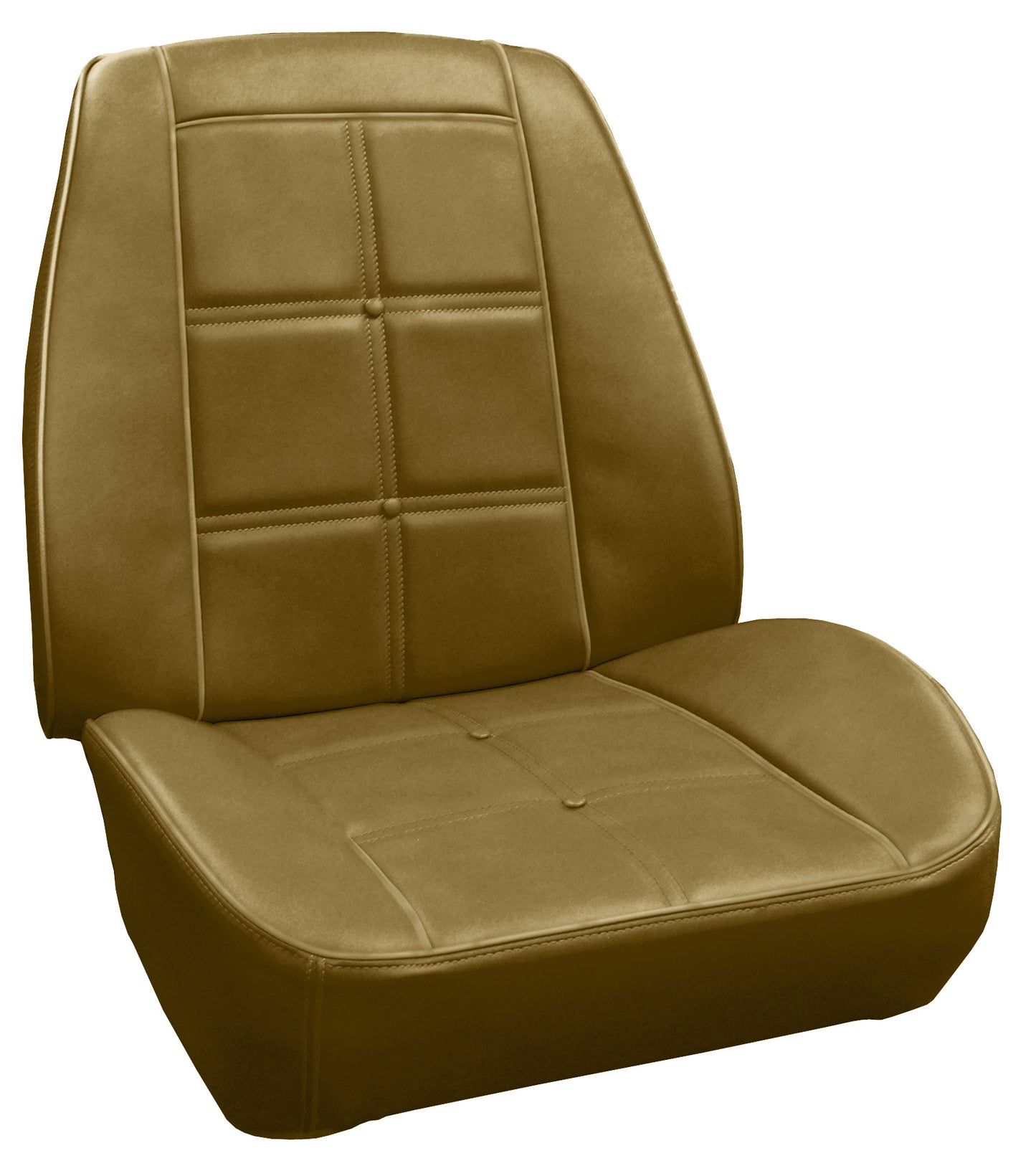 69 CHARGER RALLYE BUCKET SEAT UPHOLSTERY KIT - SADDLE