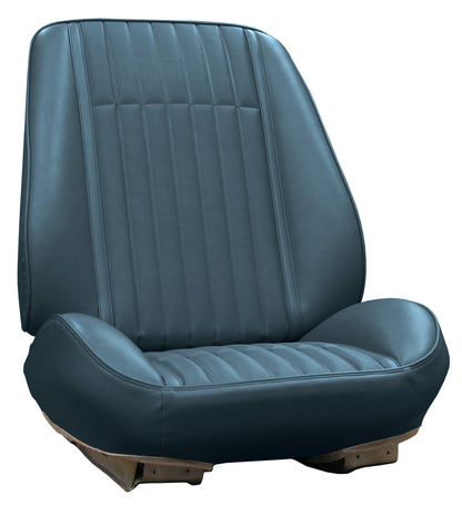 70 GTO/LEMANS RALLYE BUCKET SEAT UPHOLSTERY KIT - BLUE