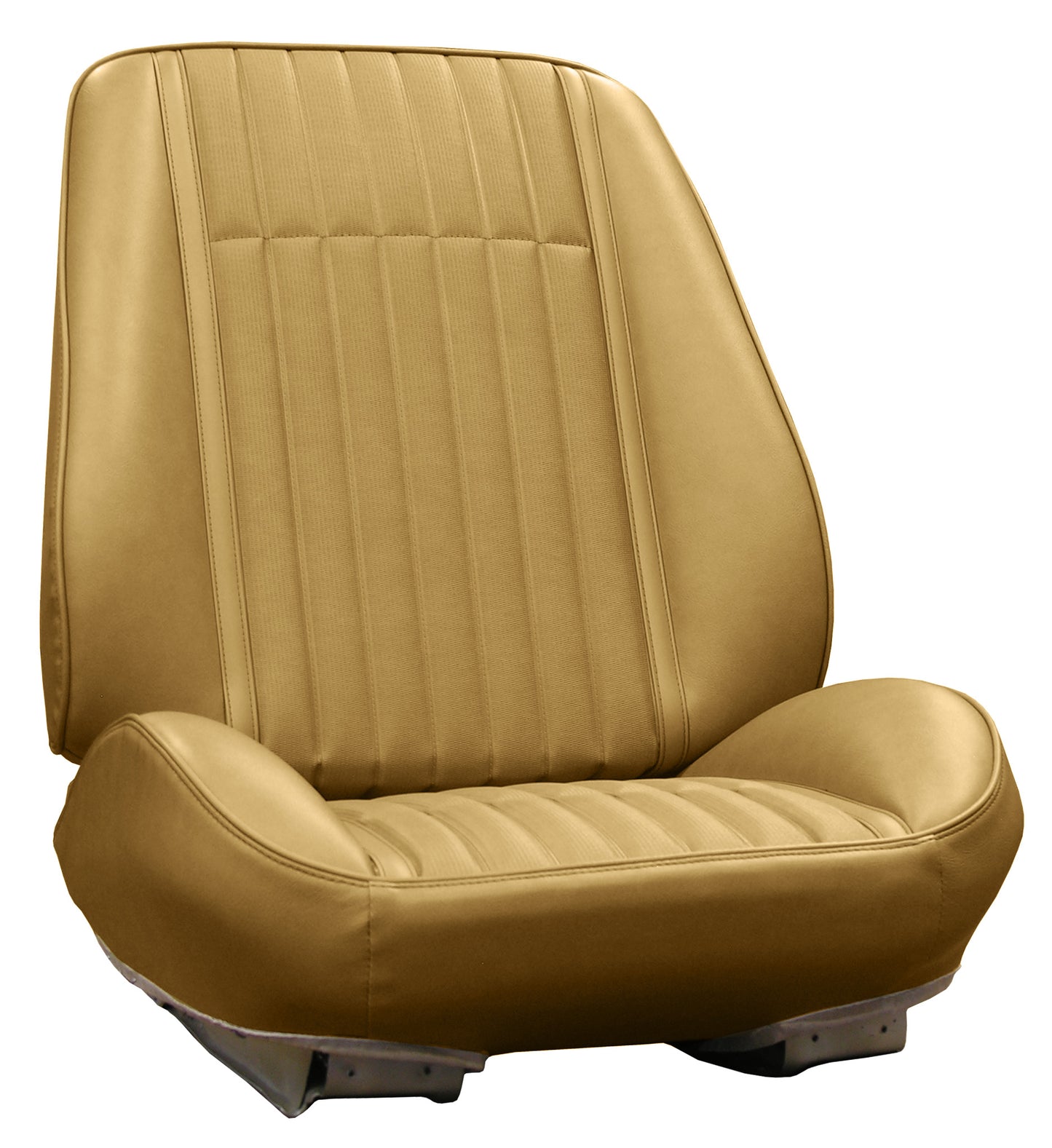 70 GTO/LEMANS RALLYE BUCKET SEAT UPHOLSTERY KIT - SADDLE