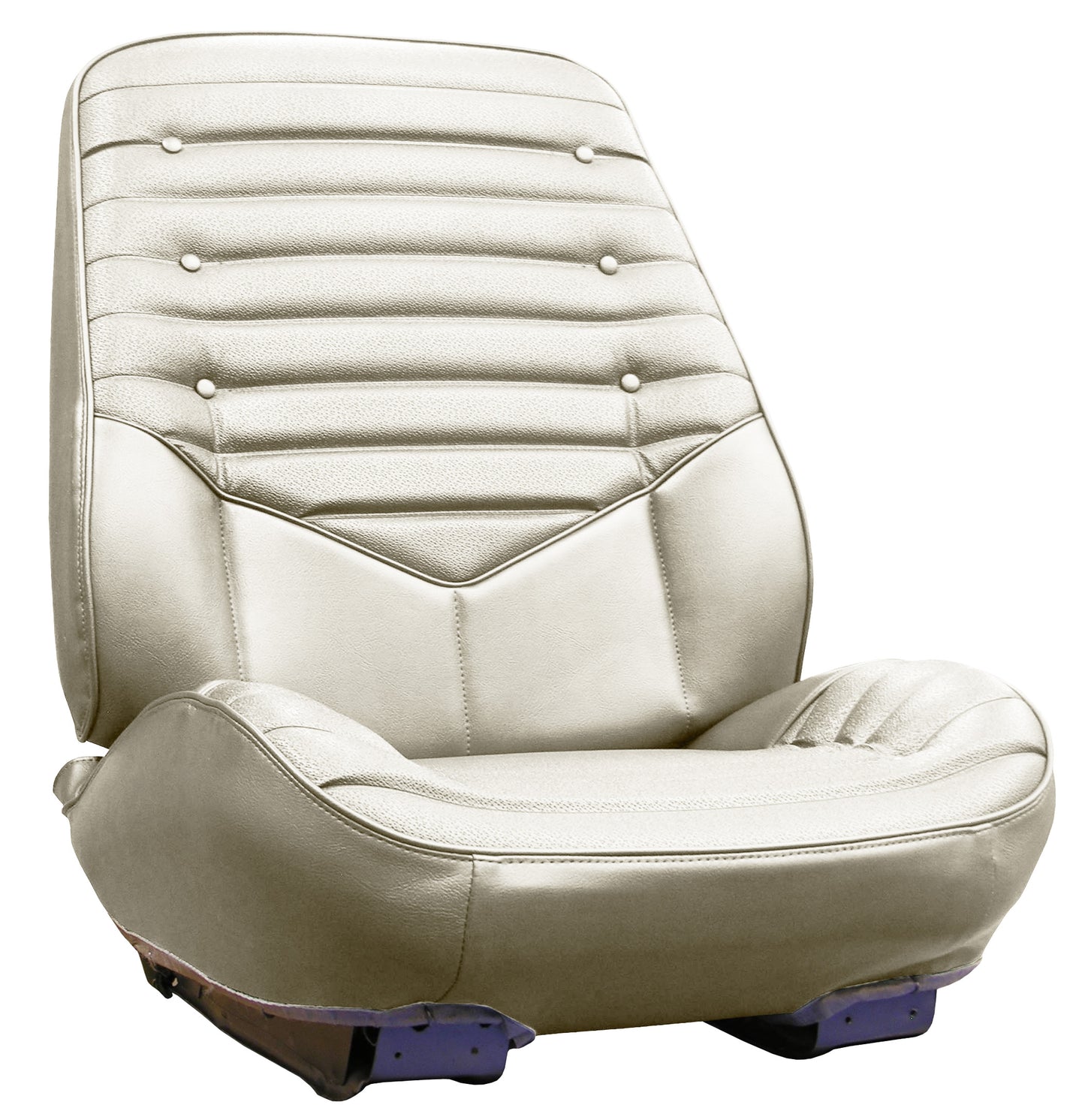 70 CUTLASS 'S'/442 RALLYE BUCKET SEAT UPHOLSTERY KIT - PEARL WHITE