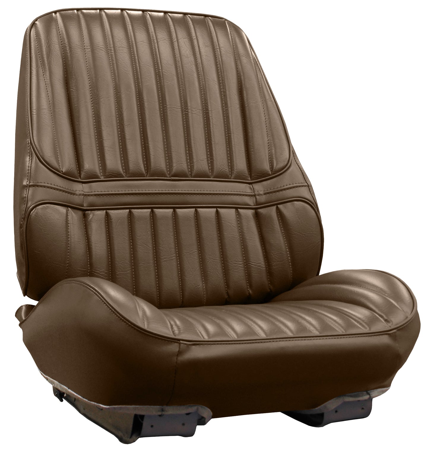 72 CUTLASS SUPREME/442 RALLYE BUCKET SEAT UPHOLSTERY KIT - SADDLE