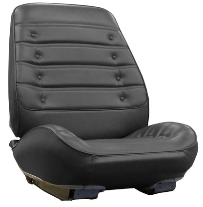 71 CUTLASS 'S'/442 RALLYE BUCKET SEAT UPHOLSTERY KIT - BLACK