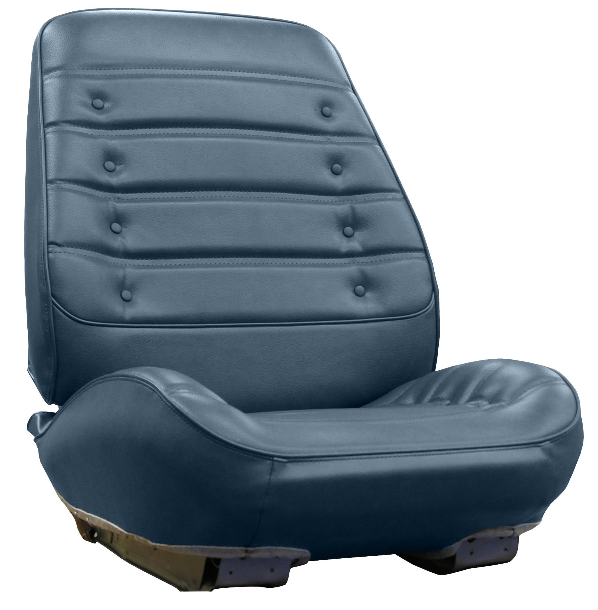 71 CUTLASS 'S'/442 RALLYE BUCKET SEAT UPHOLSTERY KIT - BLUE