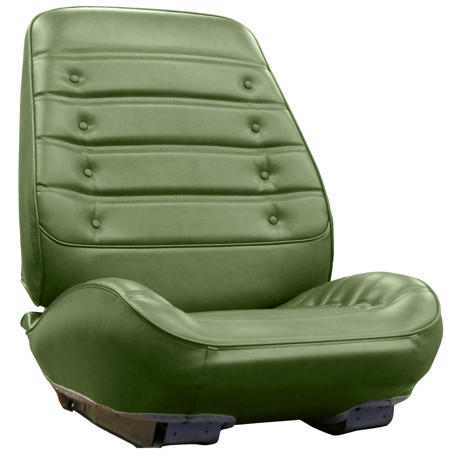 71 CUTLASS 'S'/442 RALLYE BUCKET SEAT UPHOLSTERY KIT - JADE GREEN