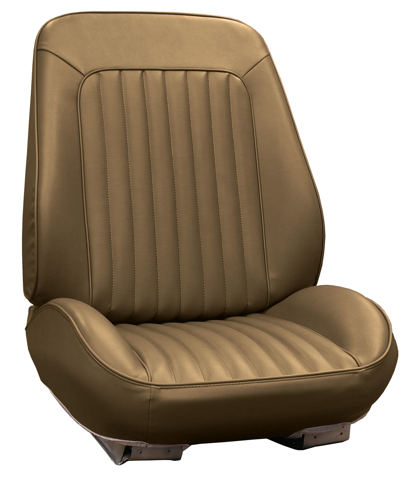 72 GTO/LEMANS RALLYE BUCKET SEAT UPHOLSTERY KIT - SADDLE