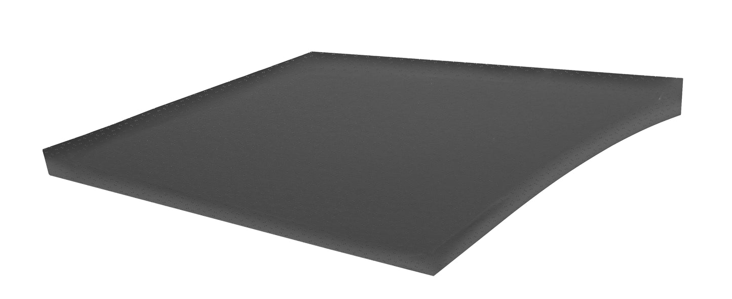 67-68 FIREBIRD "DELUXE" SAIL PANEL BOARDS (FINE DIAMOND PERFORATED) - BLACK