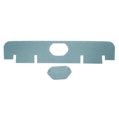 64 CHRYSLER 300 & 65 POLARA 500 CONVERTIBLE REAR SEAT BACK PANEL - LIGHT BLUE