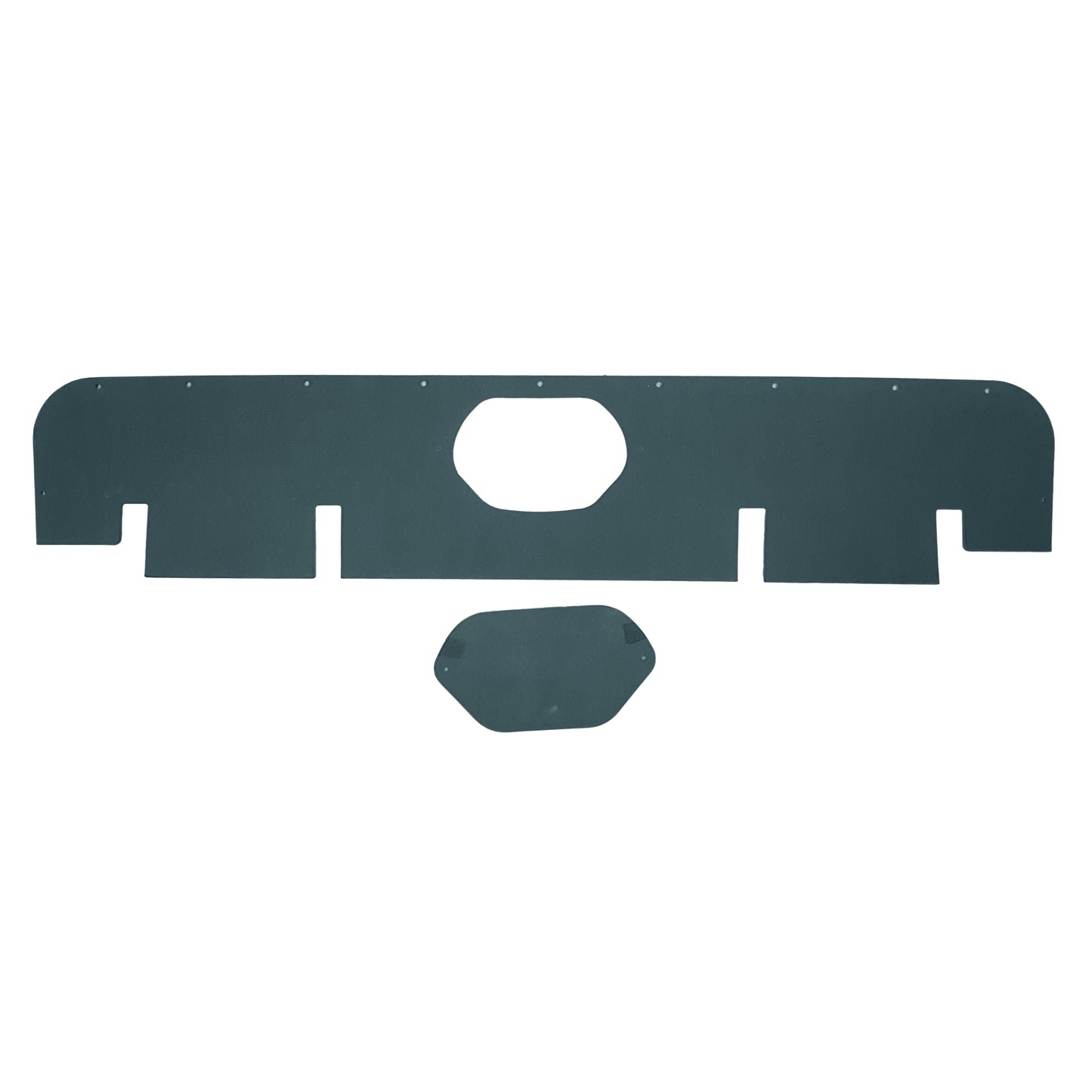 65 CHRYSLER 300 CONVERTIBLE REAR SEAT BACK PANEL - BLUE