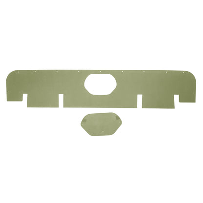 66 SPORT FURY CONVERTIBLE REAR SEAT BACK PANEL - CITRON