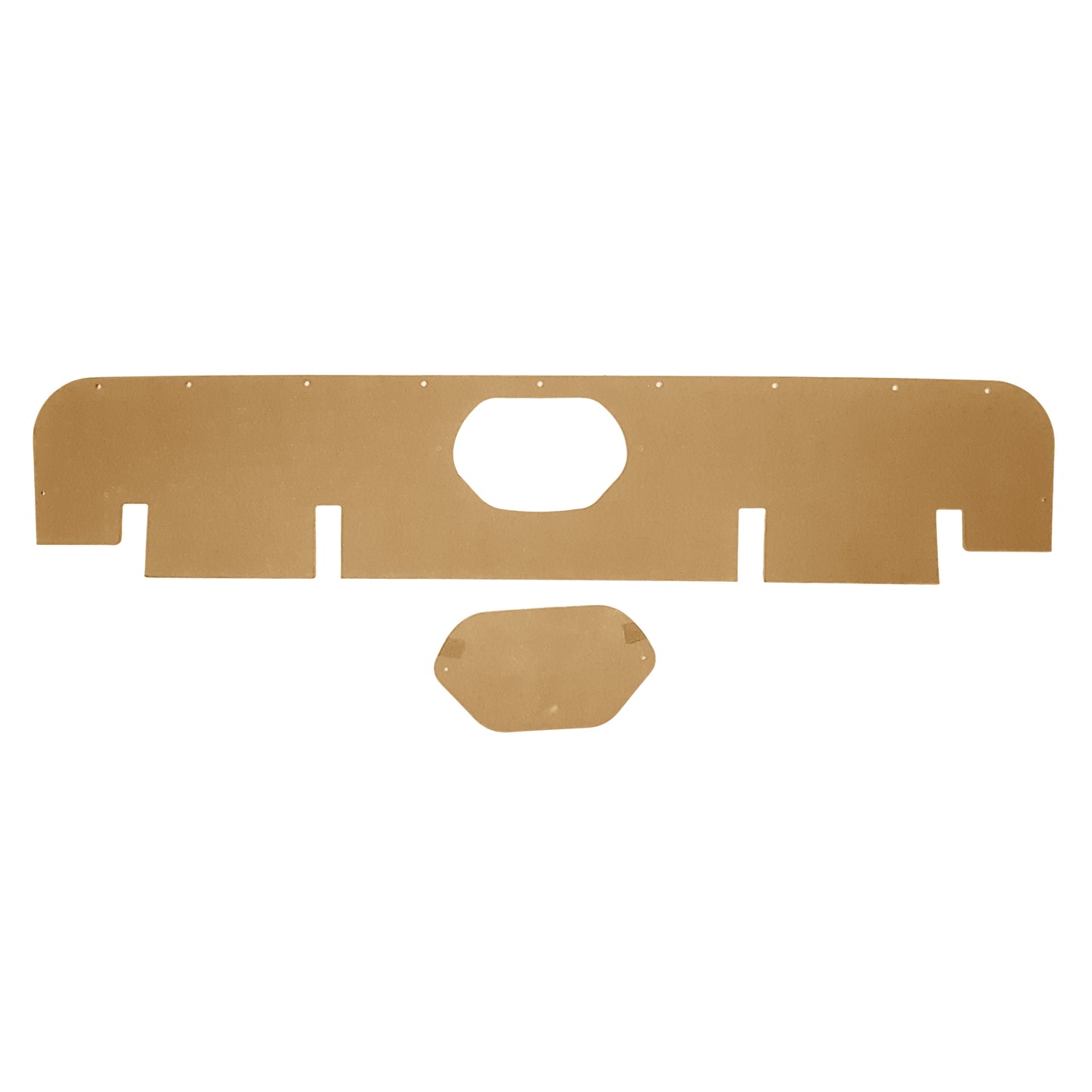 66 CHRYSLER 300 CONVERTIBLE REAR SEAT BACK PANEL - GINGER