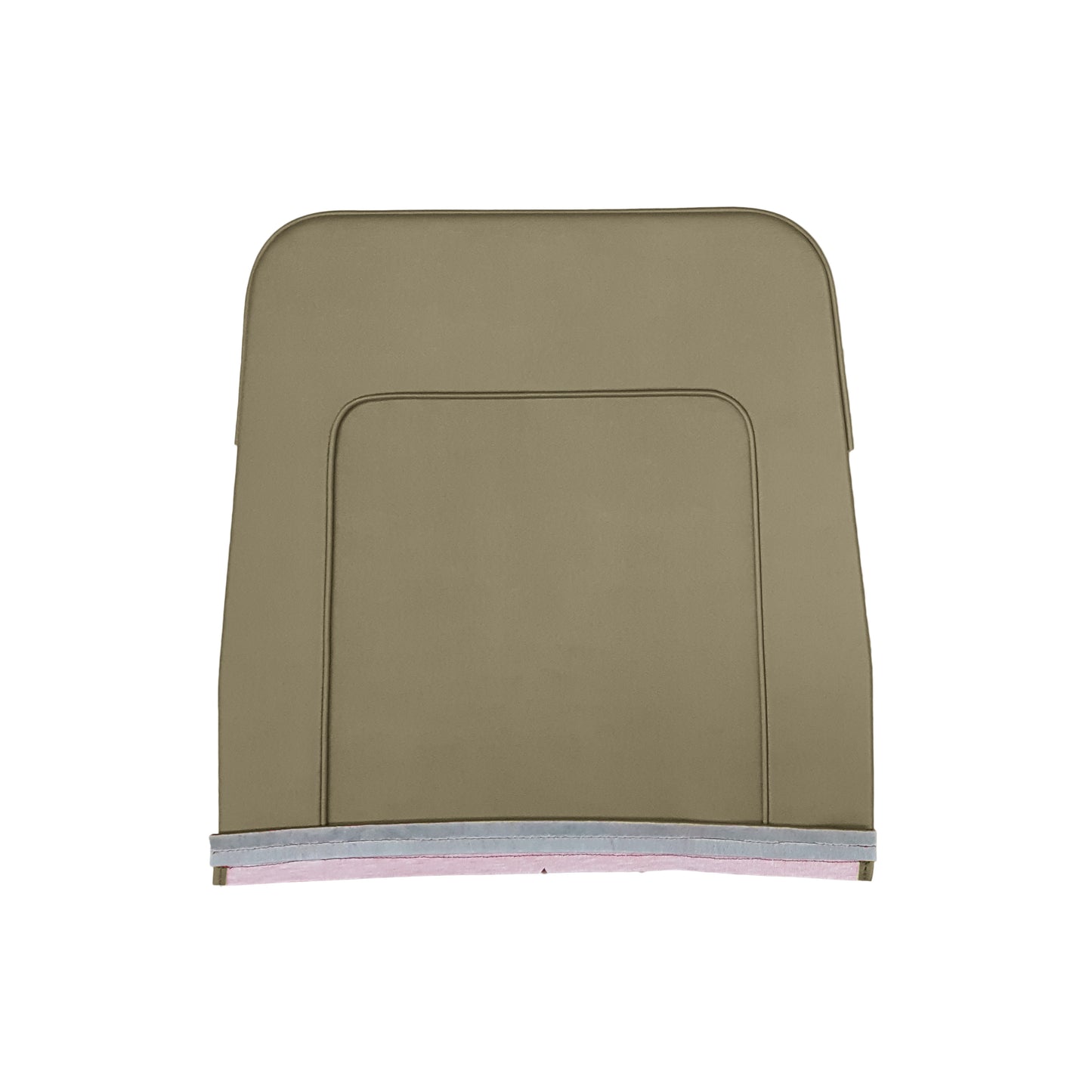 64 POLARA 500 BUCKET SEAT BACK PANELS - FAWN TAN
