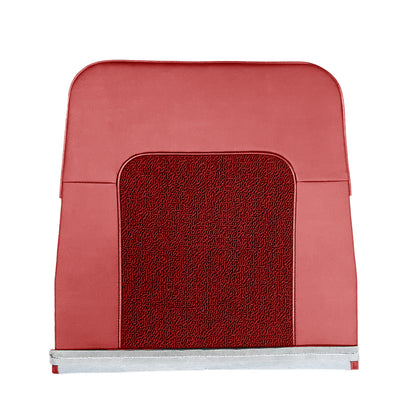 65 SPORT FURY BUCKET SEAT BACK PANELS - RED