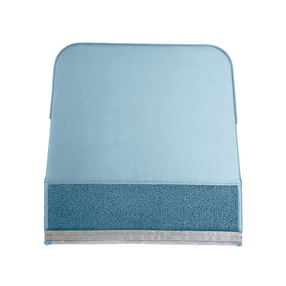 65 CORONET 500 BUCKET SEAT BACK PANELS - BLUE