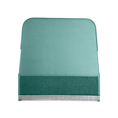 65 CORONET 500 BUCKET SEAT BACK PANELS - TURQUOISE