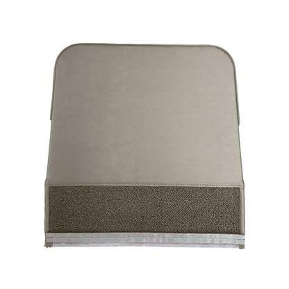 65 CORONET 500 BUCKET SEAT BACK PANELS - FAWN TAN