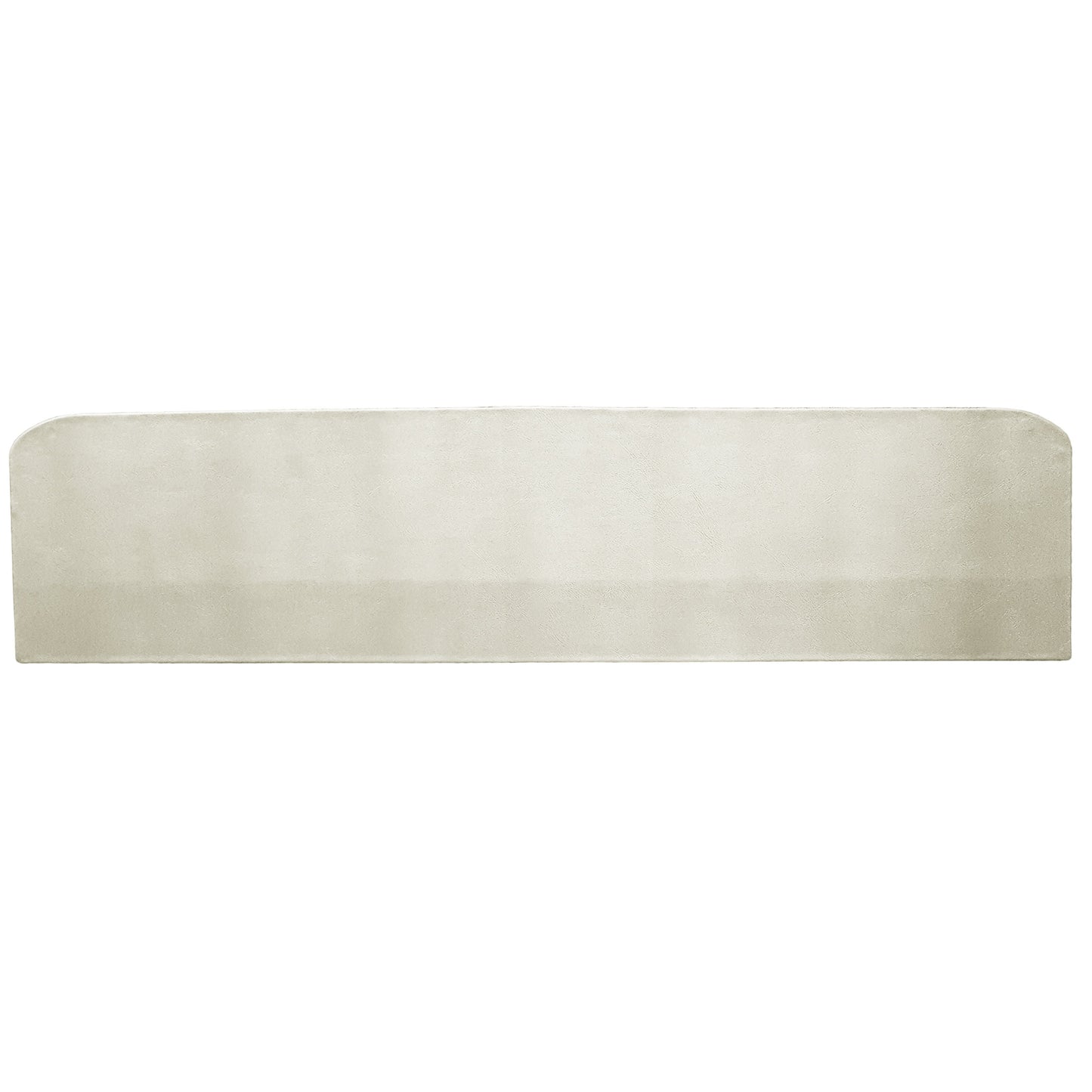 65 GM A-BODY CONVERTIBLE REAR SEAT BACK PANEL - WHITE