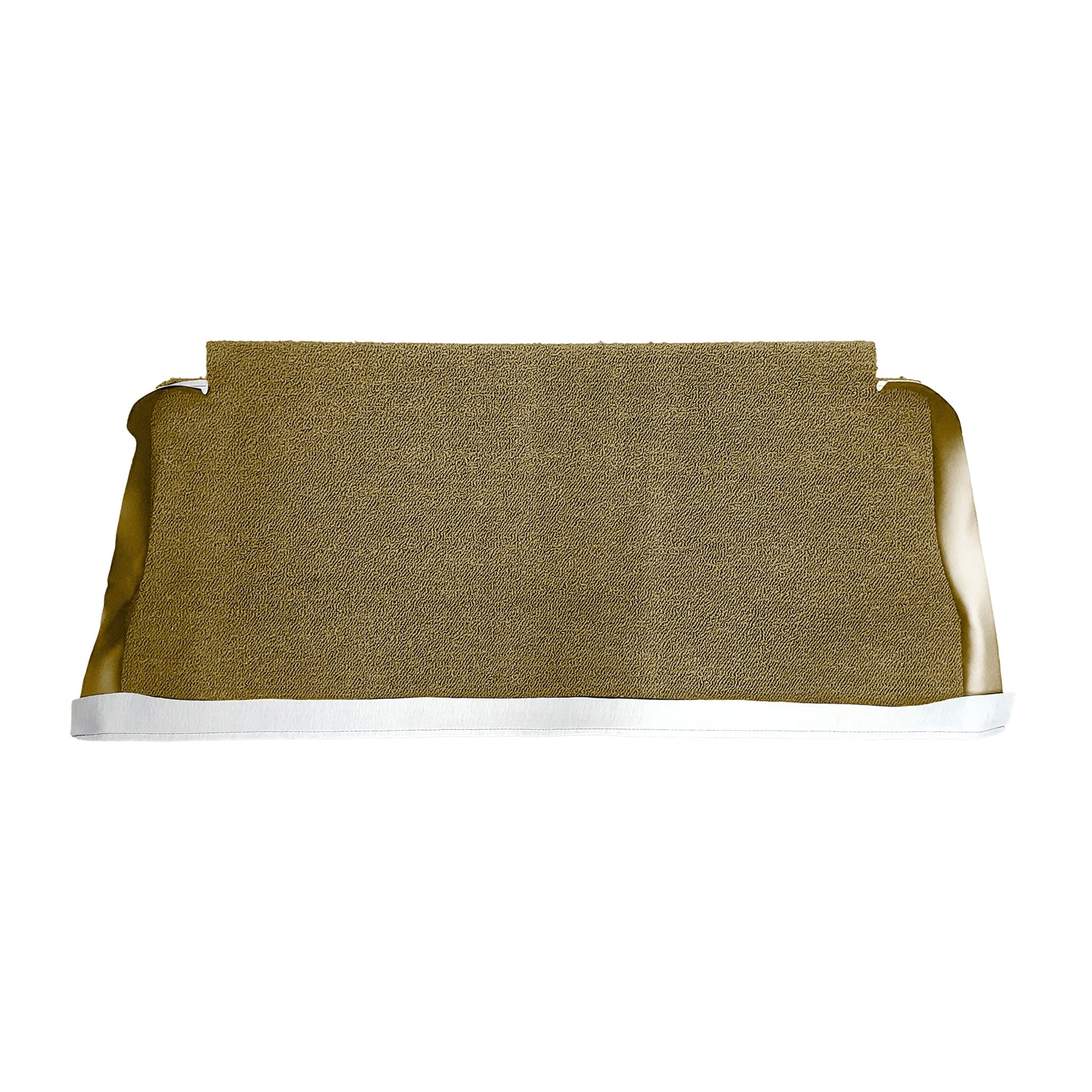 73-76 DUSTER/DART SPORT FOLD-DOWN REAR SEAT BACK CARPET - GOLD CUT-PILE