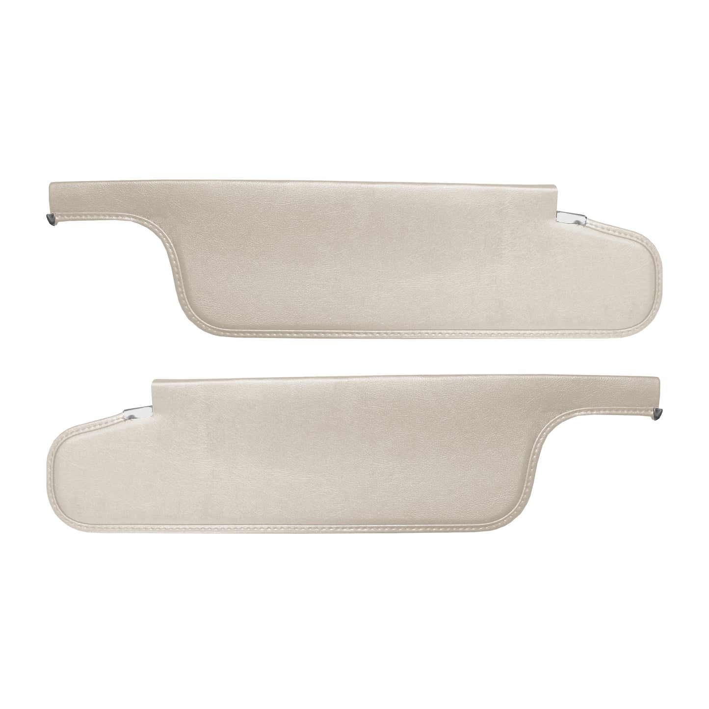 65 DART/VALIANT CONVERTIBLE SUNVISORS - PEARL WHITE