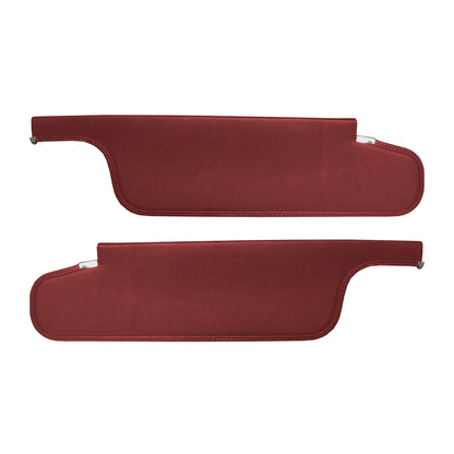 65 DART/VALIANT CONVERTIBLE SUNVISORS - RED