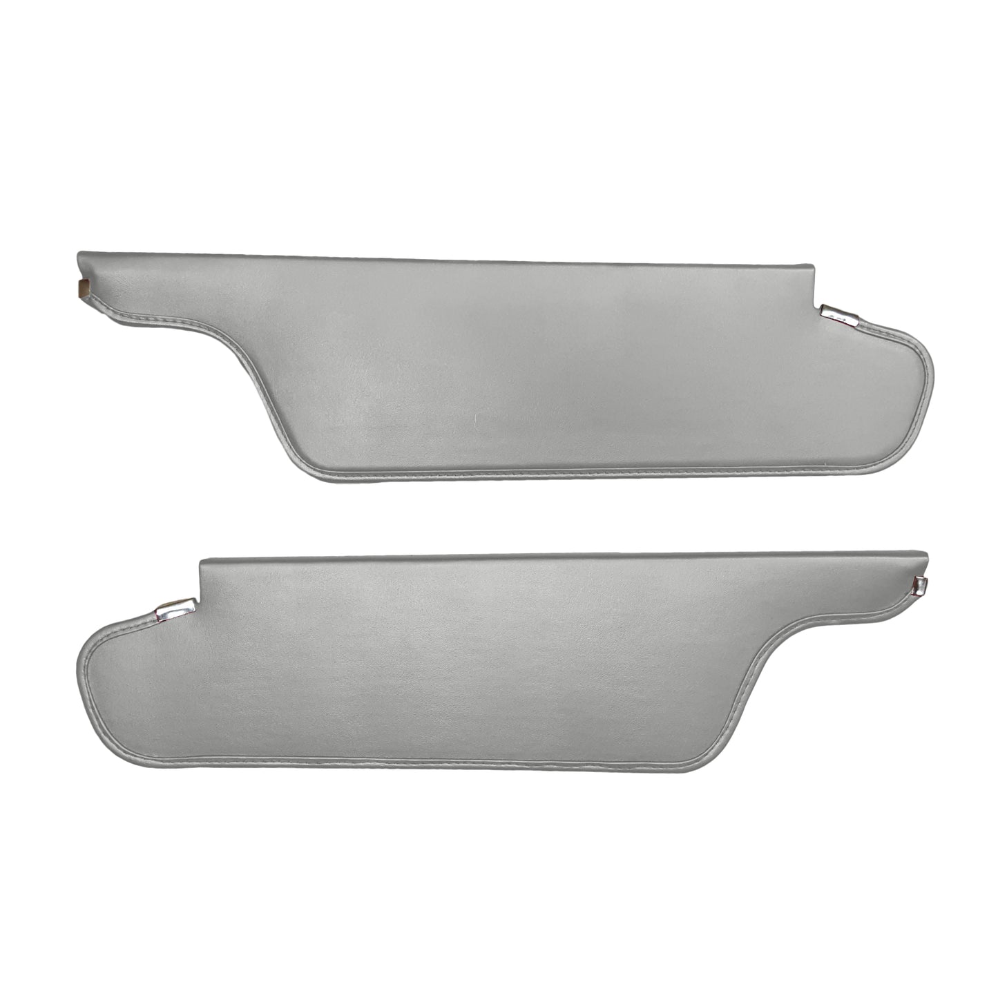 66 CHRYSLER 300 CONVERTIBLE SUNVISORS - SILVER