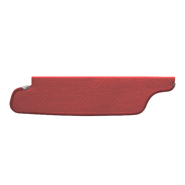 65 CORONET/BELVEDERE/SATELLITE HARDTOP SUNVISORS (CROSSHATCH PERFORATED) - RED