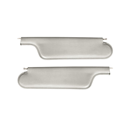 65 CHEVELLE/SKYLARK/GS CONVERTIBLE SUNVISORS - FROST WHITE