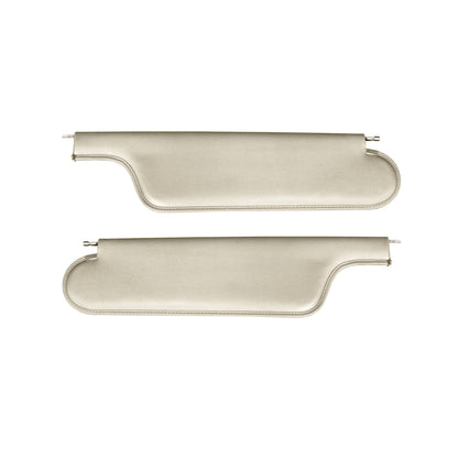 65 GTO/LEMANS CONVERTIBLE SUNVISORS - PARCHMENT
