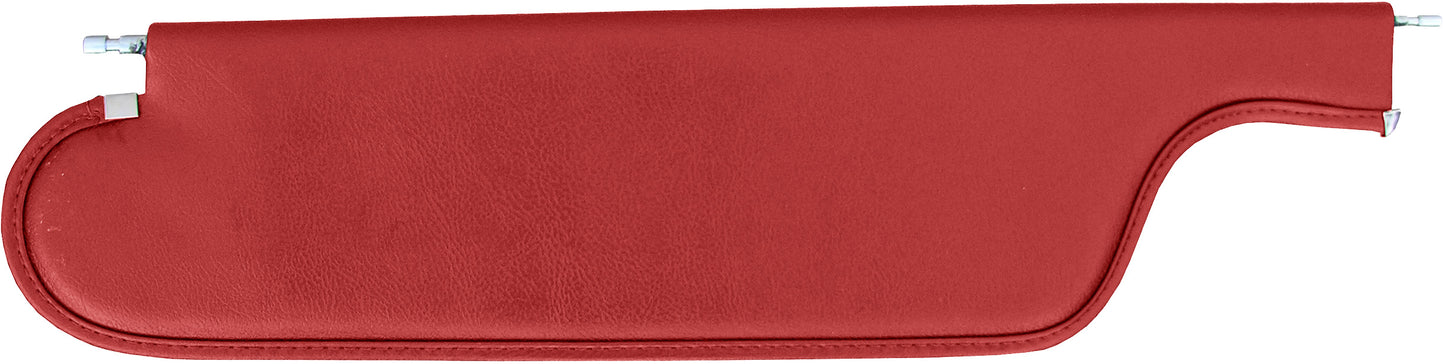 65 CHEVELLE CONVERTIBLE SUNVISORS - RED