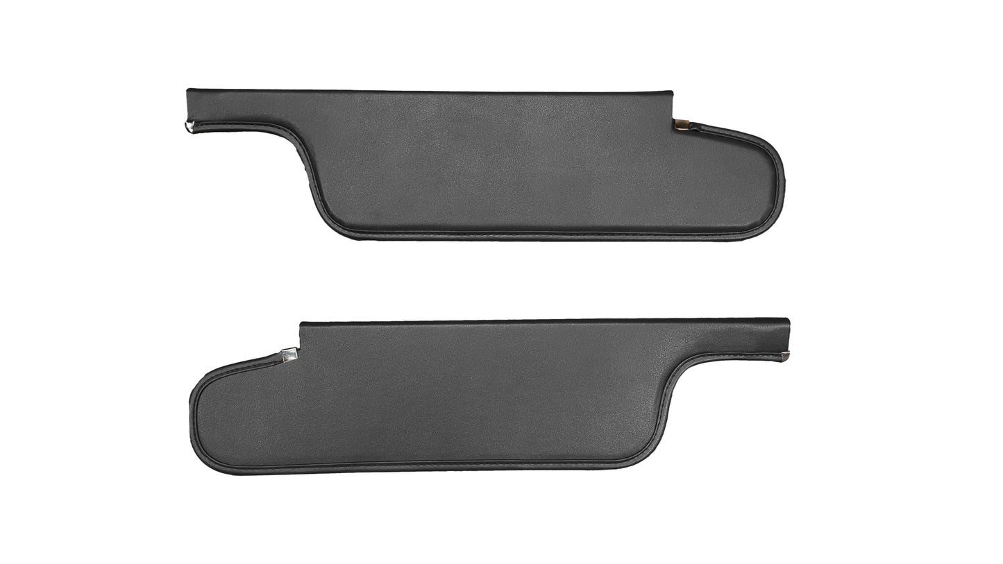 66 DART/VALIANT CONVERTIBLE SUNVISORS - BLACK