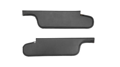 66 DART/VALIANT CONVERTIBLE SUNVISORS - BLACK