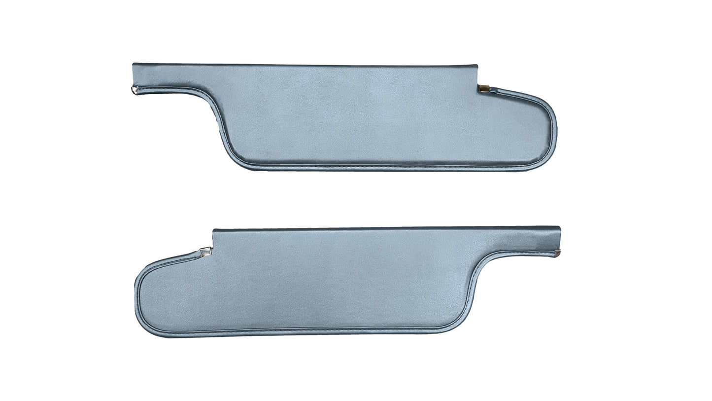 66 DART/VALIANT CONVERTIBLE SUNVISORS - LIGHT BLUE