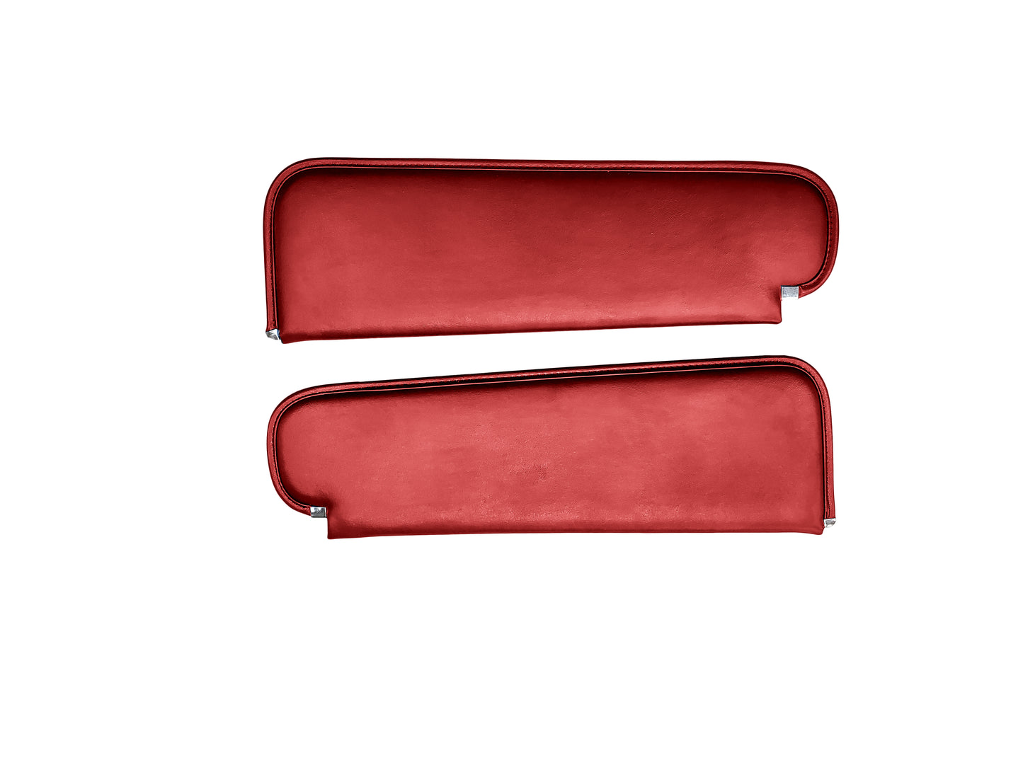 66 DART/VALIANT/BARRACUDA HARDTOP SUNVISORS - RED