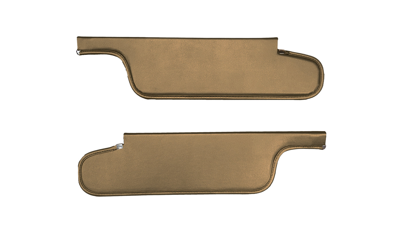 66 DART/VALIANT CONVERTIBLE SUNVISORS - GOLD