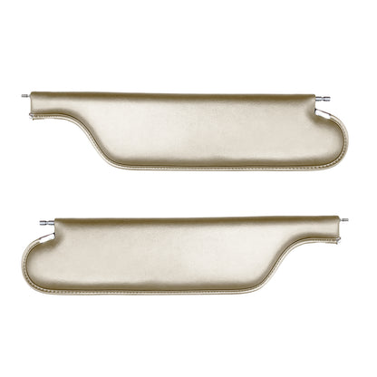 66 CUTLASS/442 & 66-67 GTO/LEMANS CONVERTIBLE SUNVISORS - PARCHMENT