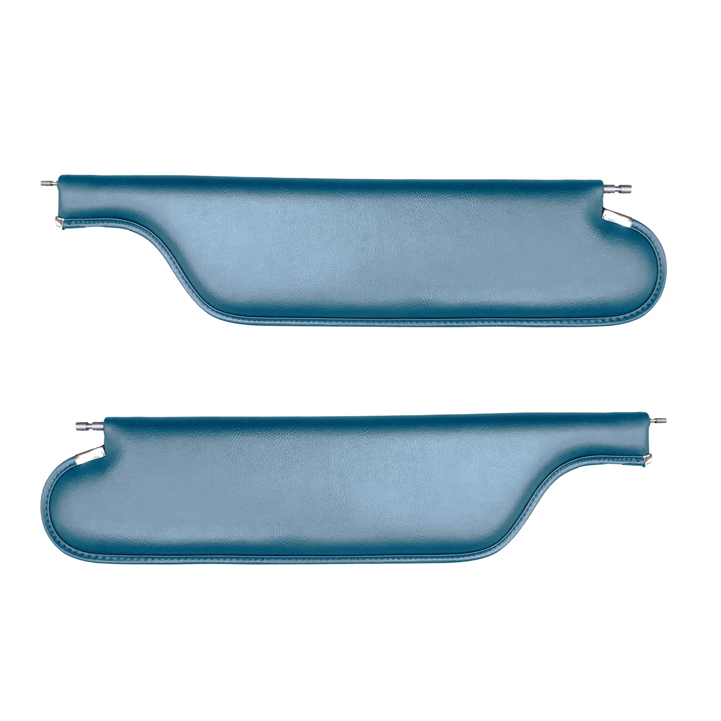 66 CUTLASS/SKYLARK & 66-67 CHEVELLE CONVERTIBLE SUNVISORS - LIGHT BLUE
