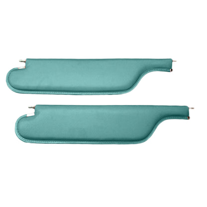 66 CHEVELLE/EL CAMINO HARDTOP SUNVISORS (TIER) - TURQUOISE