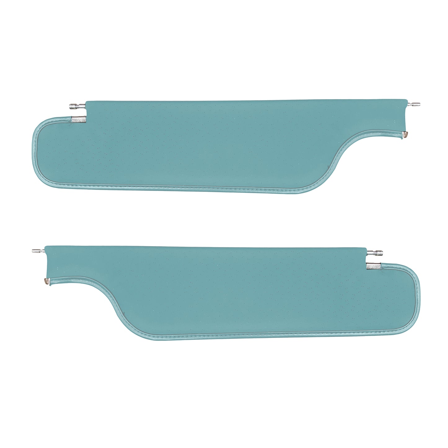 67 FIREBIRD "DELUXE" HARDTOP SUNVISORS (FINE DIAMOND PERFORATED) - TURQUOISE